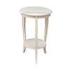 International Concepts Round Cambria  End Table, 16 in W X 16 in L X 24 in H, Wood, Unfinished OT-18R-16